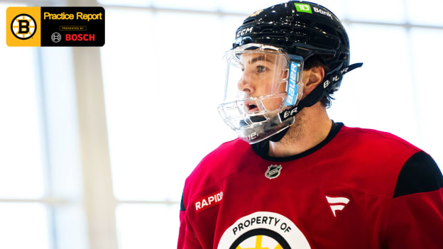 McAvoy Starts Skating with Bruins, ‘Great to be Around the Guys’