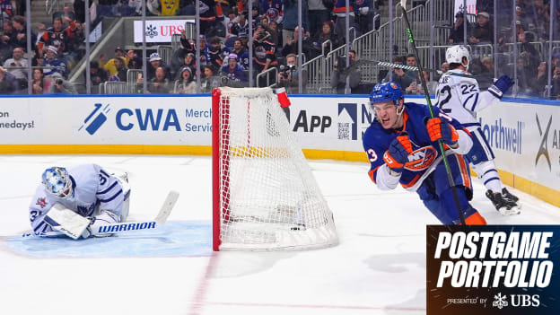 UBS Postgame Photos: Islanders 4, Maple Leafs 3 OT