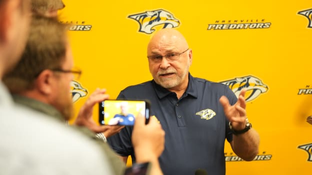 Head Coach Andrew Brunette Arrives in Smashville