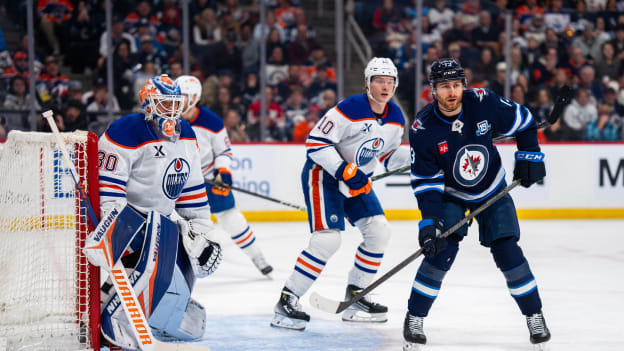 Edmonton Oilers v Winnipeg Jets