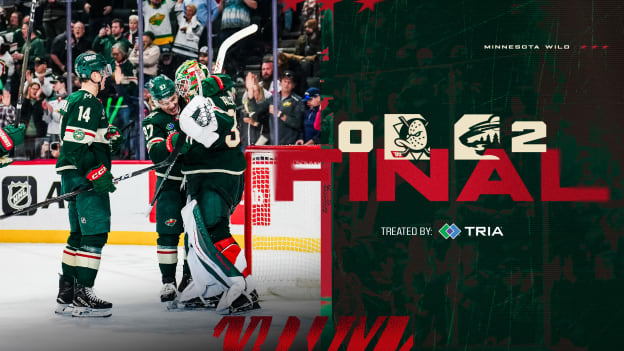 Game Recap: Wild 2, Ducks 0