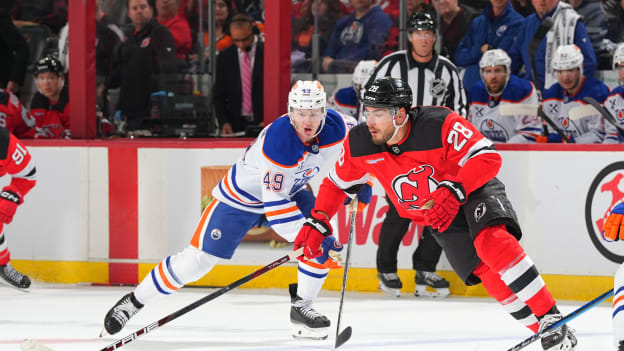 Edmonton Oilers v New Jersey Devils