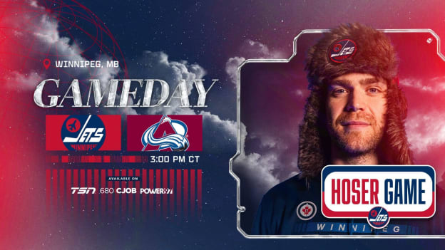 GAMEDAY: Avalanche at Jets