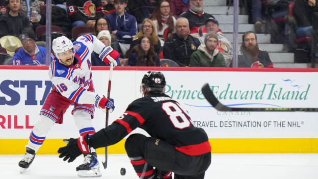 New York Rangers vs Ottawa Senators