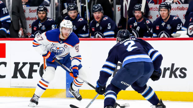 Edmonton Oilers v Winnipeg Jets