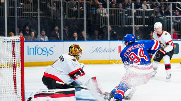 Ottawa Senators v New York Rangers