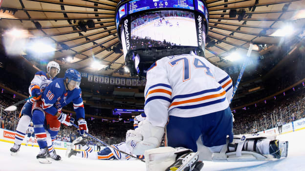 Edmonton Oilers v New York Rangers