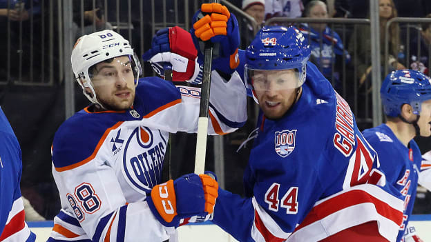 Edmonton Oilers v New York Rangers