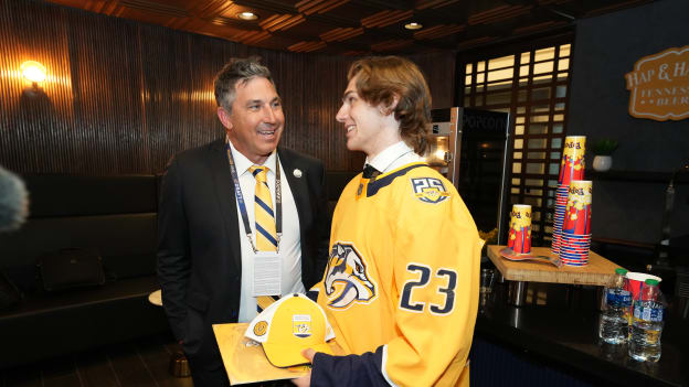 Nashville Predators 24th Overall Pick Tanner Molendyk
