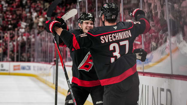 Canes Outlast Wild In Seesaw Slugfest