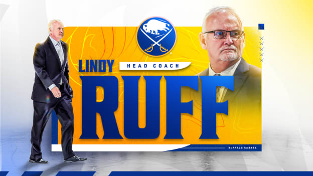 Sabres hire Lindy Ruff as head coach