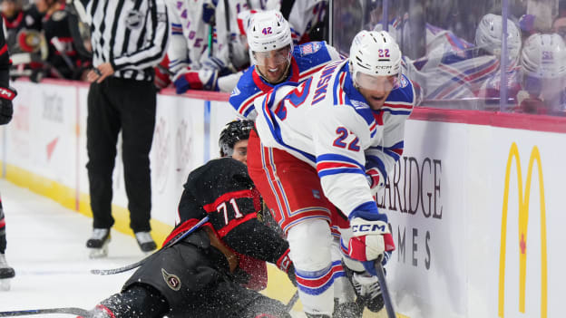 New York Rangers vs Ottawa Senators