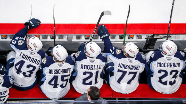 Calder Cup Playoffs Game Two: Ads at Moose