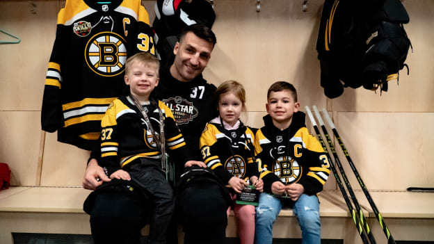 Photos | Bergeron at 2022 NHL All-Star Weekend