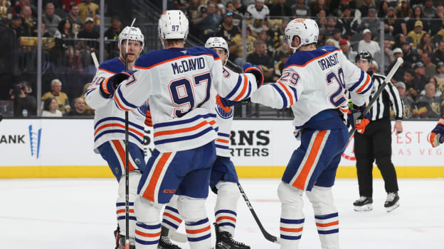 Edmonton Oilers v Vegas Golden Knights - Game One