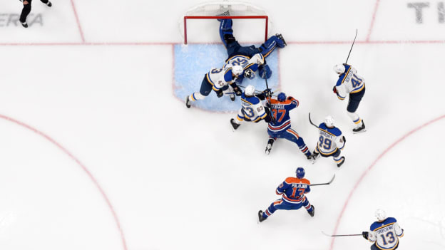 GALLERY: Oilers vs. Blues