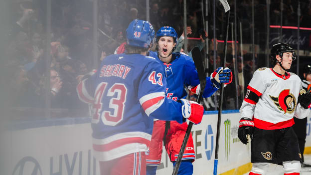 Ottawa Senators v New York Rangers
