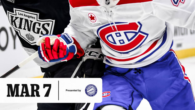 MARCH 7 VS MONTREAL CANADIENS