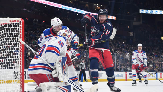 Blue Jackets vs. Rangers - February 14, 2020