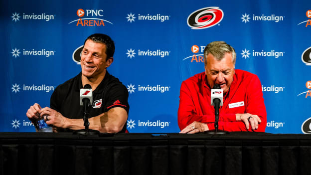 Watch: Don Waddell & Rod Brind'Amour's Media Availability