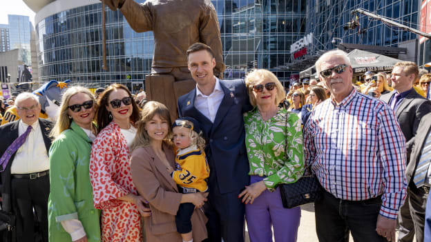 Pekka Rinne Statue Unveiling