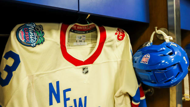 Photos: Winter Classic Locker Room