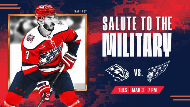<b><h2>March 3 vs. UTA</h2><p>Salute To the Military</p></b>