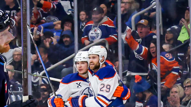 Edmonton Oilers v Winnipeg Jets