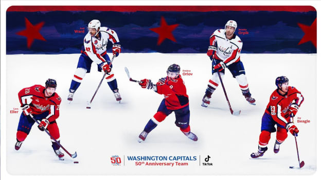 Capitals 50th Anniversary Team Fan Vote Winners