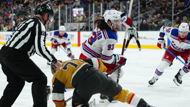 New York Rangers v Vegas Golden Knights