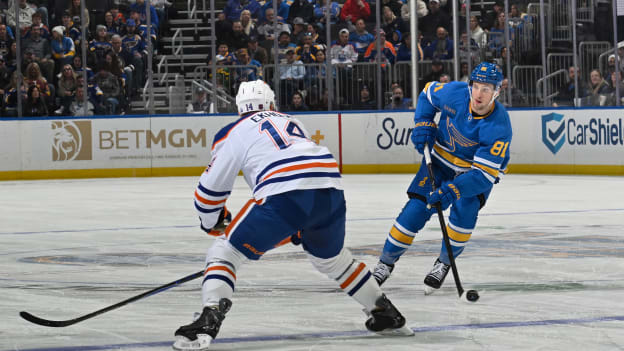 Edmonton Oilers v St. Louis Blues