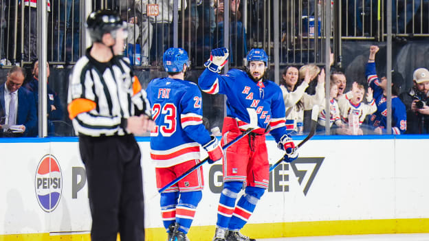 Winnipeg Jets v New York Rangers