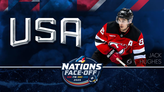 Jack Hughes Named to U.S. 4 Nations Roster