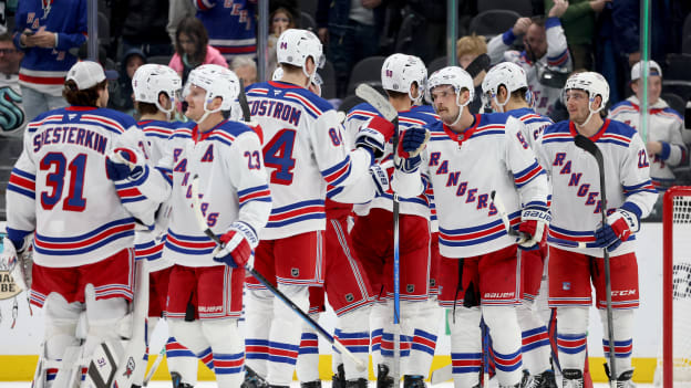 New York Rangers v Seattle Kraken