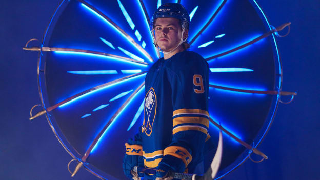 Black and red scheme returning as Sabres' third jersey for 12 home games