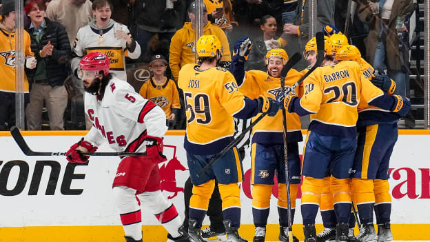 Marchessault Tallies Twice as Preds Enter Holiday Break With Victory Over Hurricanes