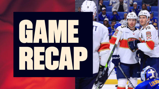 RECAP: Panthers 5, Sabres 2