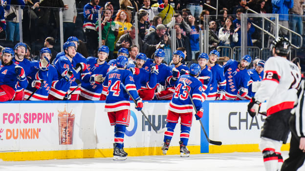 Ottawa Senators v New York Rangers