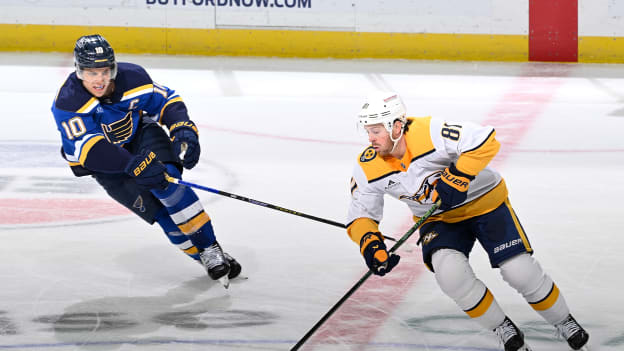 GAME DAY: Preds at Blues, December 15