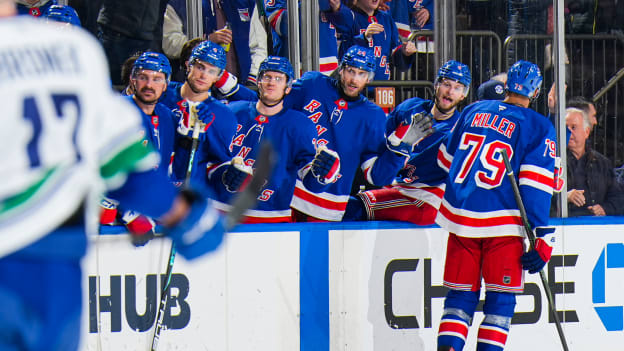 Vancouver Canucks v New York Rangers