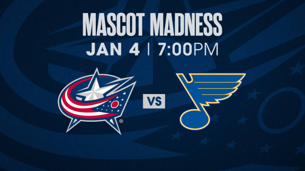 SATURDAY, JANUARY 4 AT 7 PM VS. ST. LOUIS BLUES