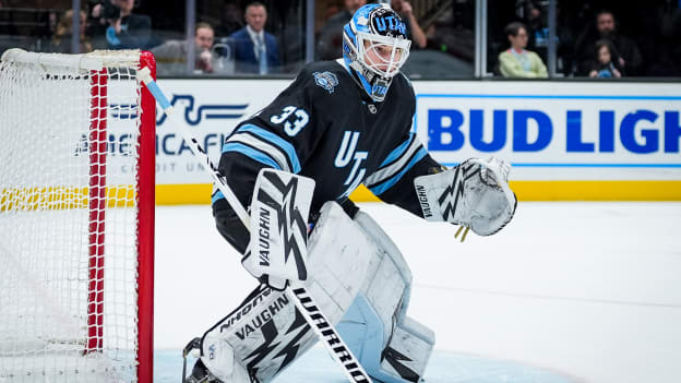 Utah Signs Goaltender Jaxson Stauber to Two-Year, Two-Way Contract