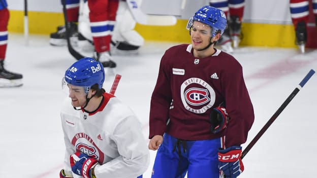 Jonathan Drouin & Jake Evans