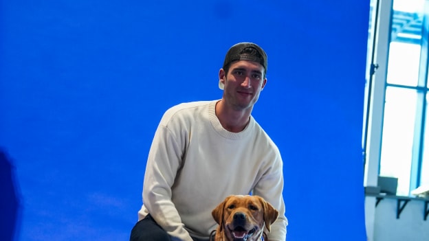 Islanders Pucks and Paws Calendar Shoot 2023