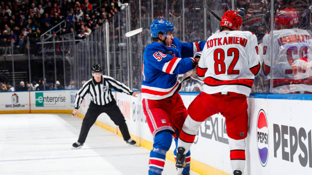 Carolina Hurricanes v New York Rangers