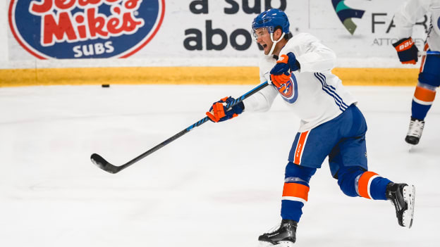 PHOTOS: Islanders Morning Skate Oct. 24, 2023