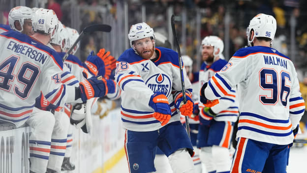 Edmonton Oilers v Vegas Golden Knights - Game One