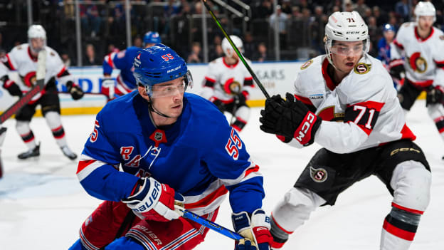 Ottawa Senators v New York Rangers