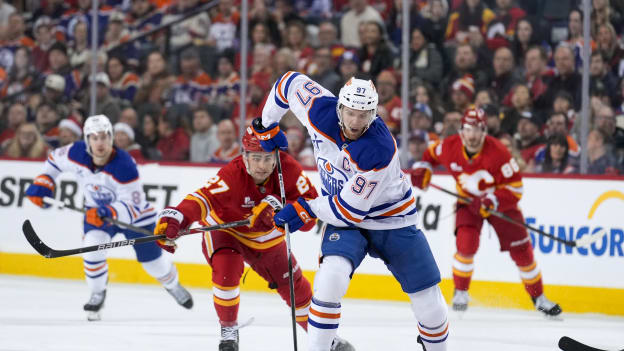 Edmonton Oilers v Calgary Flames