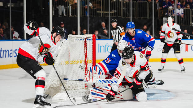 Ottawa Senators v New York Rangers